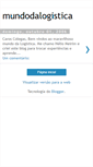 Mobile Screenshot of mundodalogistica.blogspot.com
