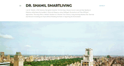 Desktop Screenshot of drshamilsmartliving.blogspot.com