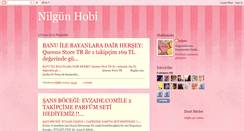 Desktop Screenshot of nilgunhobi.blogspot.com