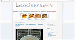 Desktop Screenshot of lacocineranovata.blogspot.com