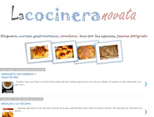 Tablet Screenshot of lacocineranovata.blogspot.com