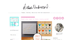 Desktop Screenshot of dishesundressed.blogspot.com