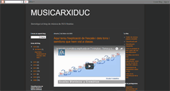 Desktop Screenshot of musicarxiduc.blogspot.com
