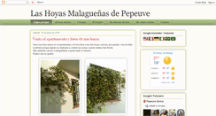 Desktop Screenshot of hoyaspepeuve.blogspot.com