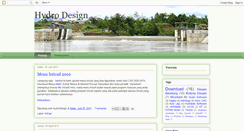 Desktop Screenshot of hydrodesign10.blogspot.com