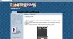 Desktop Screenshot of livetlevesforfra.blogspot.com