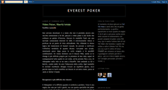 Desktop Screenshot of downloadeverestpoker.blogspot.com
