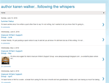 Tablet Screenshot of karenfollowingthewhispers.blogspot.com