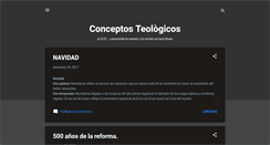 Desktop Screenshot of conceptosteologicos.blogspot.com