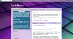 Desktop Screenshot of eternallypurple.blogspot.com