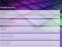 Tablet Screenshot of eternallypurple.blogspot.com