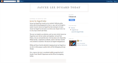 Desktop Screenshot of jayceeleedugardtoday.blogspot.com