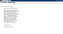 Desktop Screenshot of lucipo.blogspot.com