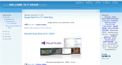 Desktop Screenshot of itkraze.blogspot.com