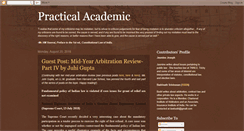 Desktop Screenshot of practicalacademic.blogspot.com