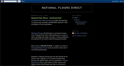 Desktop Screenshot of nationalfloorsdirect1.blogspot.com