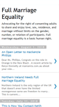Mobile Screenshot of marriage-equality.blogspot.com