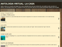 Tablet Screenshot of antologiavirtuallacasa.blogspot.com