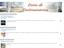 Tablet Screenshot of corosdecentroamerica.blogspot.com