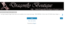 Tablet Screenshot of dragonfly-boutique.blogspot.com