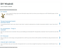 Tablet Screenshot of diy-windmill.blogspot.com