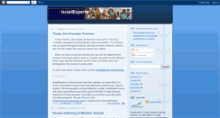 Desktop Screenshot of israelexperts.blogspot.com