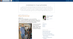 Desktop Screenshot of conneesvacations.blogspot.com
