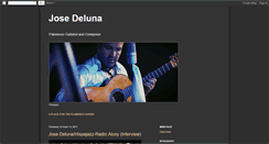 Desktop Screenshot of flamenco-josedeluna.blogspot.com