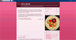 Desktop Screenshot of lifeisgreatforus.blogspot.com