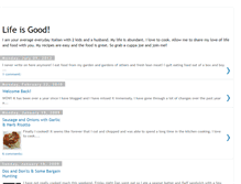 Tablet Screenshot of lifeisgreatforus.blogspot.com