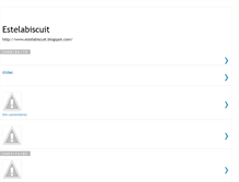 Tablet Screenshot of estelabiscuit.blogspot.com