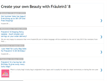 Tablet Screenshot of fraulein38.blogspot.com