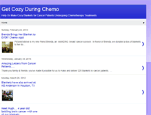 Tablet Screenshot of getcozyduringchemo.blogspot.com