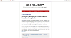 Desktop Screenshot of mr-andry.blogspot.com