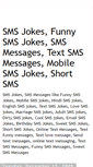 Mobile Screenshot of comedysmsjokes.blogspot.com