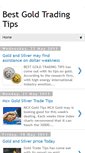 Mobile Screenshot of gold-trade-tips.blogspot.com