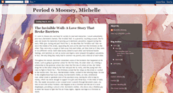 Desktop Screenshot of michellemooneyeng4hnr.blogspot.com