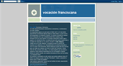 Desktop Screenshot of franciscanasmisioneras.blogspot.com