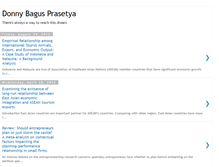 Tablet Screenshot of donnyprasetya.blogspot.com