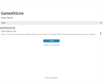 Tablet Screenshot of netgamestips.blogspot.com