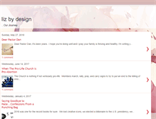 Tablet Screenshot of lizbydesign.blogspot.com
