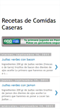 Mobile Screenshot of comidacasera.blogspot.com