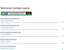 Tablet Screenshot of comidacasera.blogspot.com