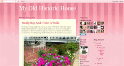 Desktop Screenshot of myoldhistorichouse.blogspot.com