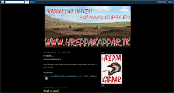 Desktop Screenshot of hreppakappar.blogspot.com