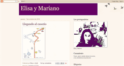 Desktop Screenshot of elisaymariano.blogspot.com