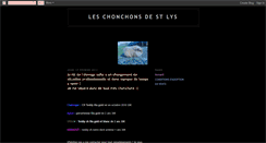 Desktop Screenshot of leschonchonsdestlys.blogspot.com