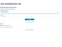 Tablet Screenshot of anti-antiabzocker-net.blogspot.com