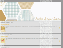 Tablet Screenshot of indieinventions.blogspot.com