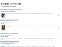 Tablet Screenshot of interplanetarydesign.blogspot.com